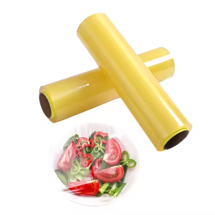High Quality Food Grade Wrapping Plastic Pvc Cling Film Jumbo Packaging for Food Wrap